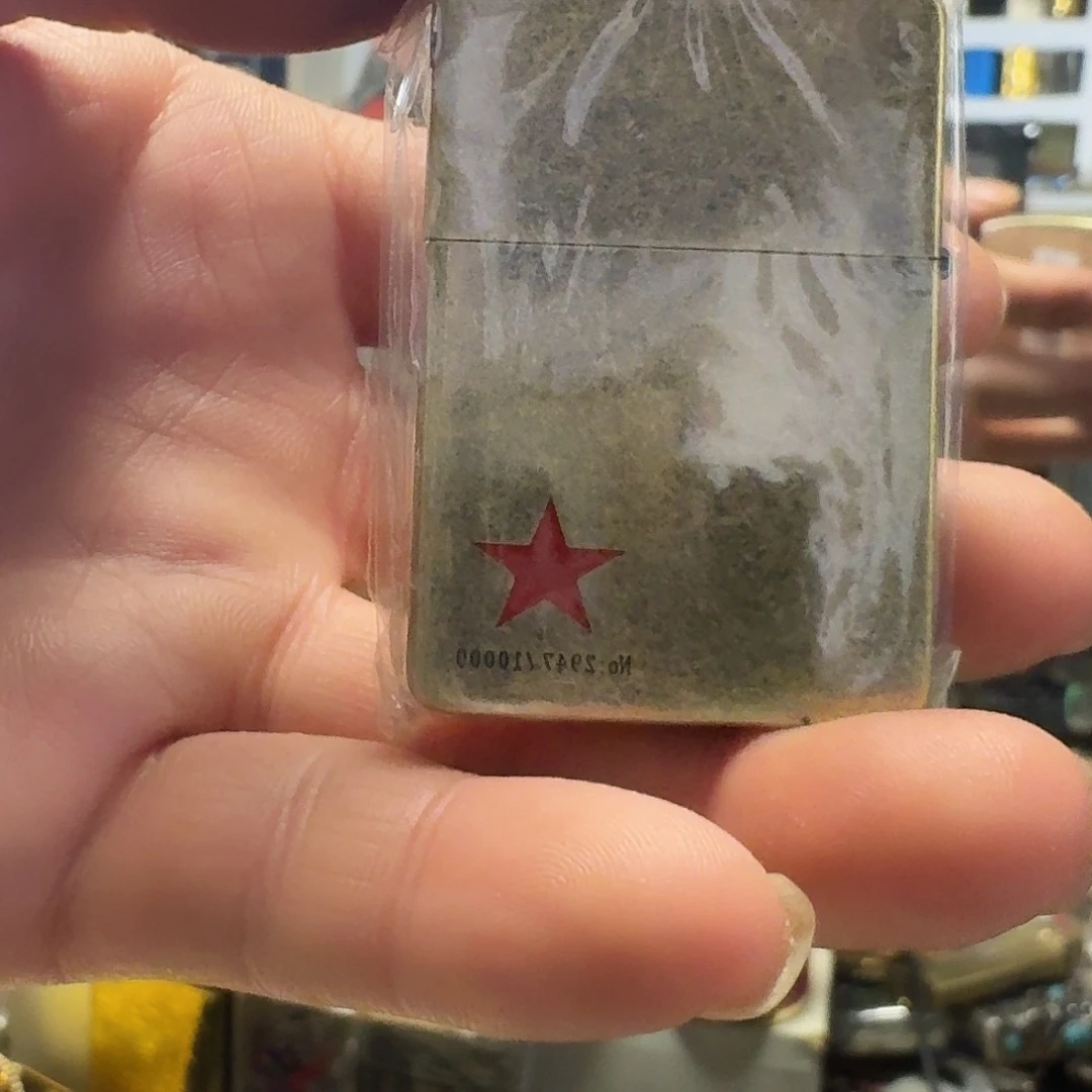 佐罗910青铜限量五星煤油打火机