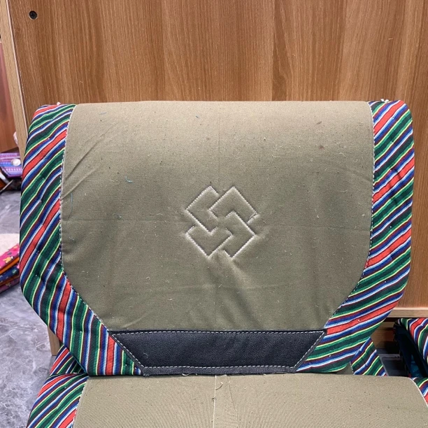 蒙古马鞍汗屉马鞍垫子外包帆布牛皮防磨质量好