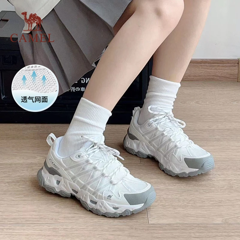 【王俊凯同款】骆驼青岩登山鞋王俊凯同款夏季新流光风户外运动鞋女
