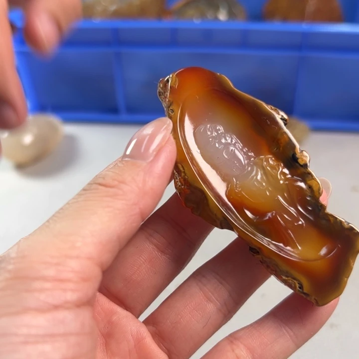 玛瑙/玉髓吊坠(不含链)未镶嵌