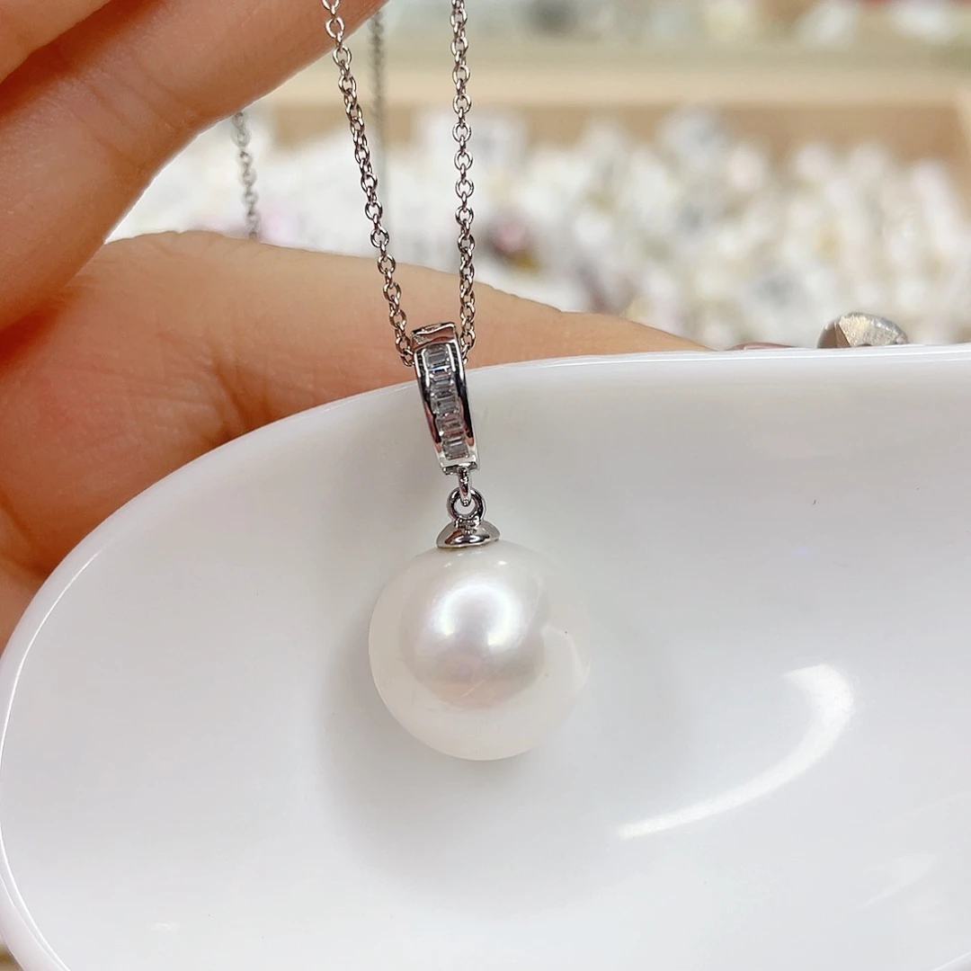 淡水珍珠合金吊坠(赠链)