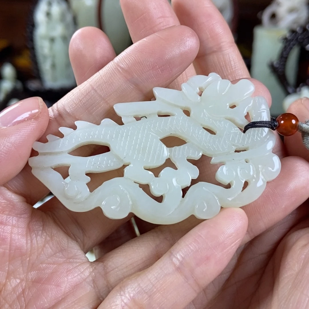 和田玉挂件未镶嵌用*