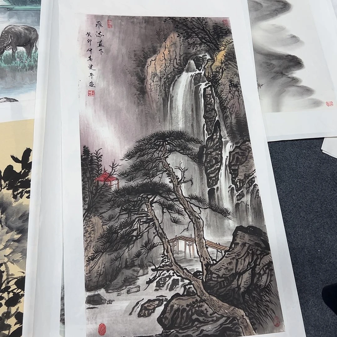 国画XD精品作品手绘单幅任发