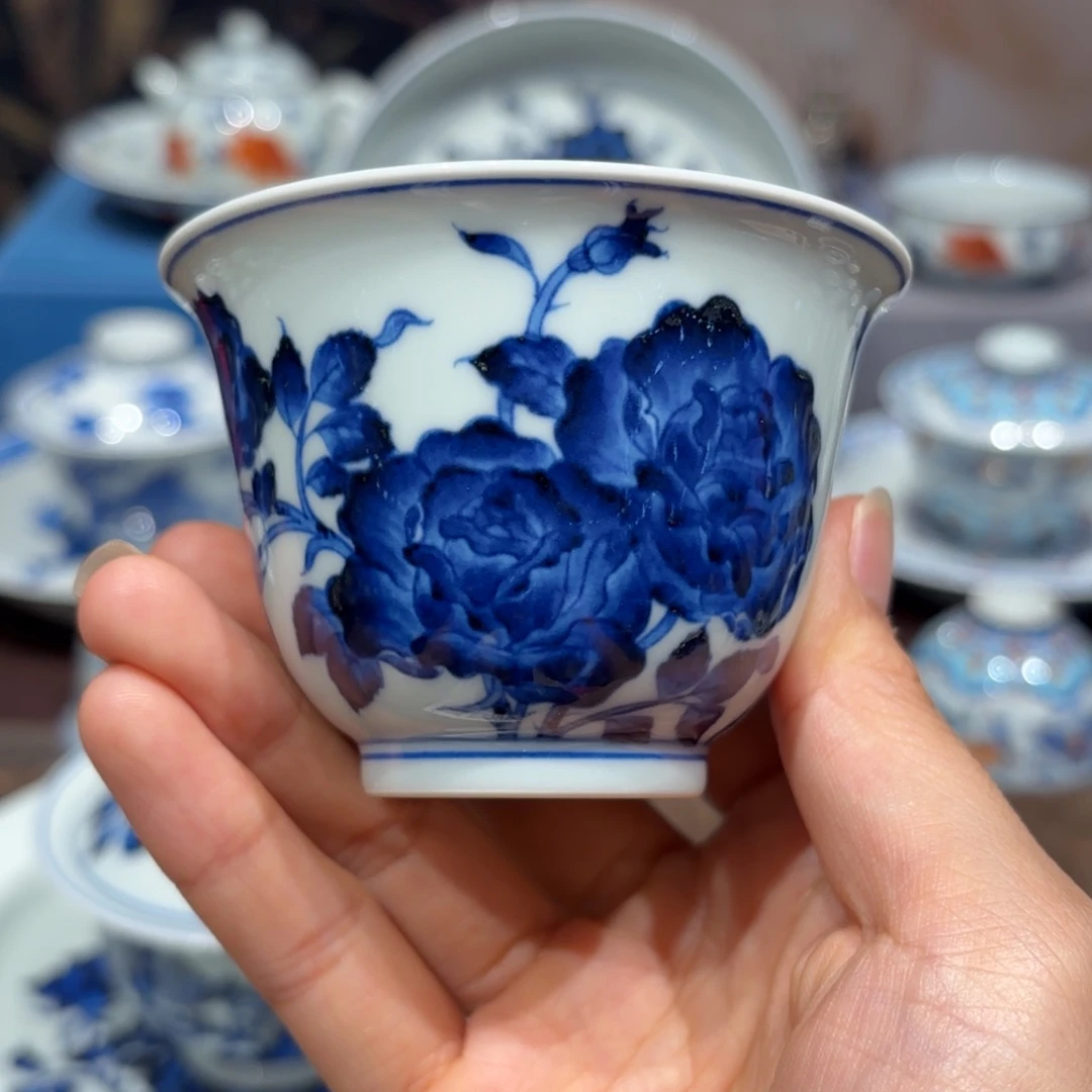 手工手绘陶瓷茶具