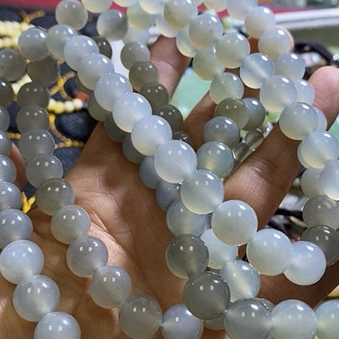 岫玉颈饰未镶嵌挂件