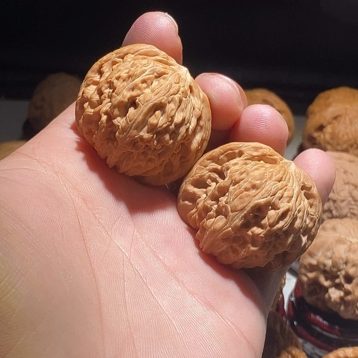 文玩核桃把件40尺磨盘