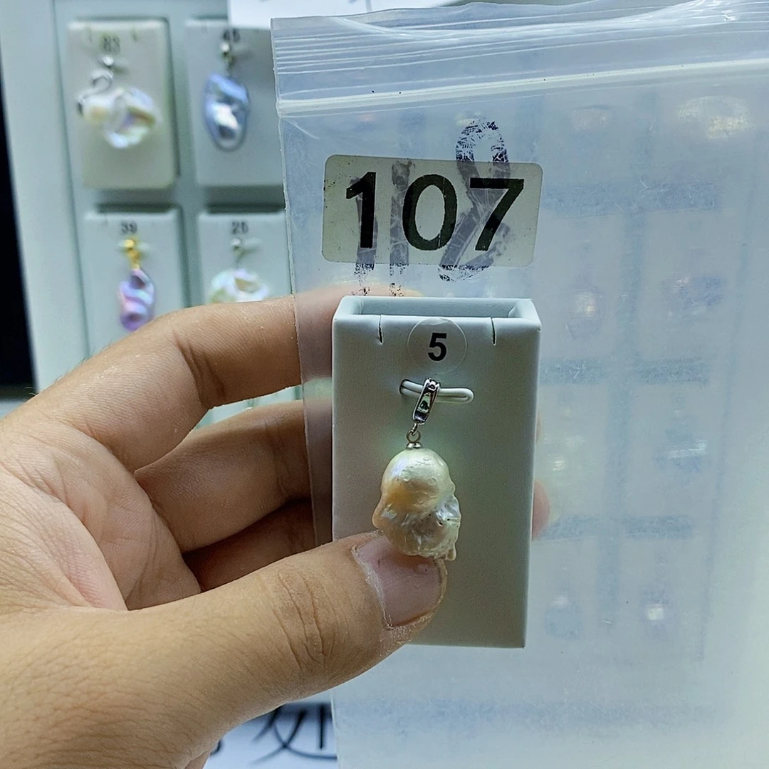 颈饰合金淡水珍珠