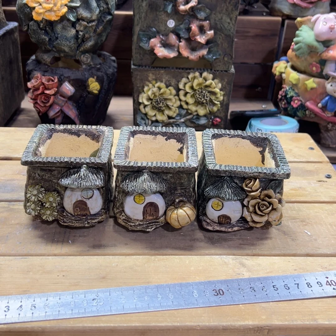 红陶一****界青藤多肉花盆