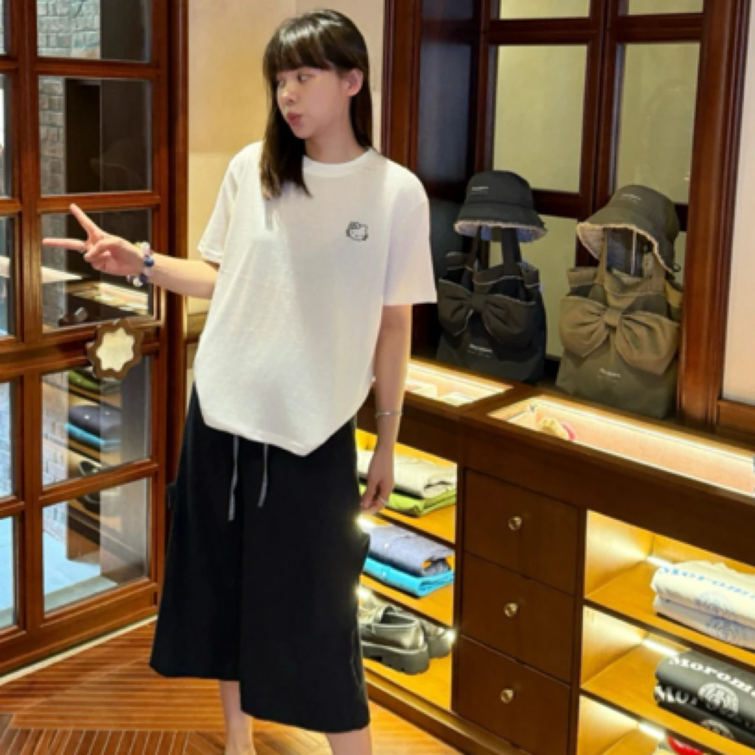 SEVENFUOO -77835【雪花棉kitty】短袖