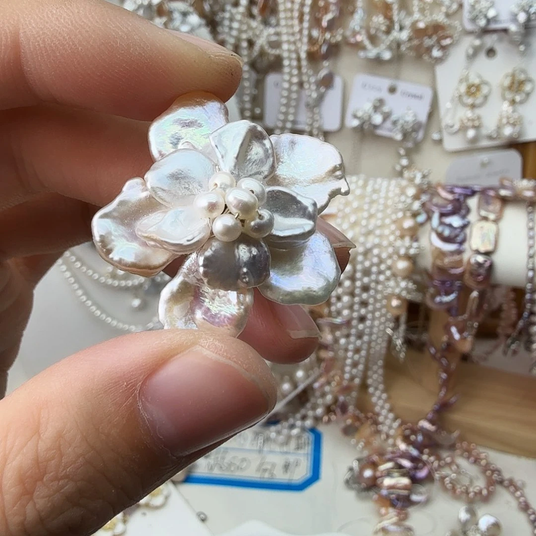 未镶嵌颈饰淡水珍珠