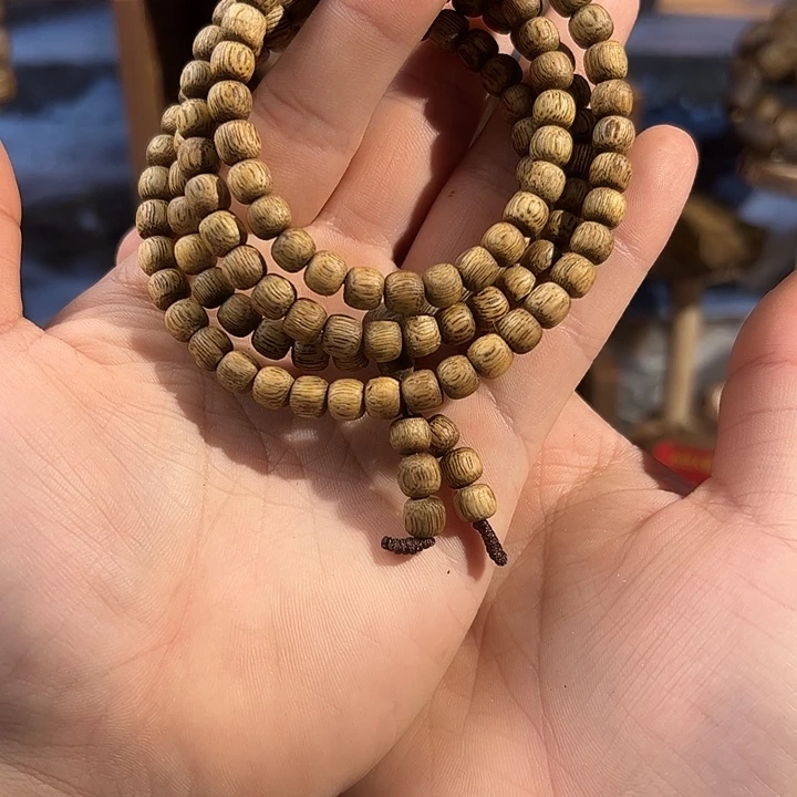 沉香手串7mm鼓珠多圈多样性发一条