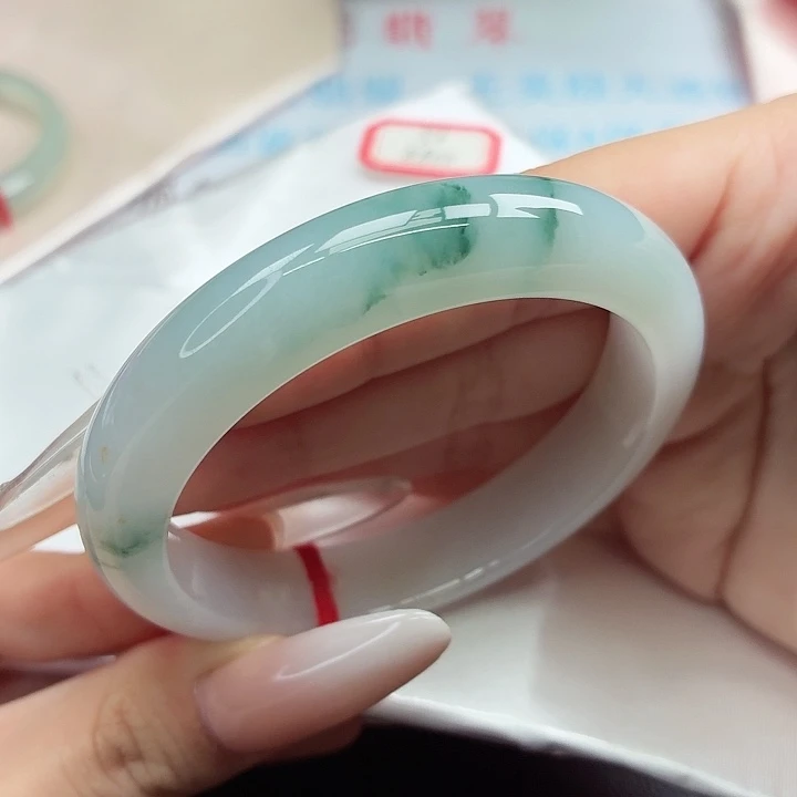 未镶嵌手镯翡翠56-57圈口