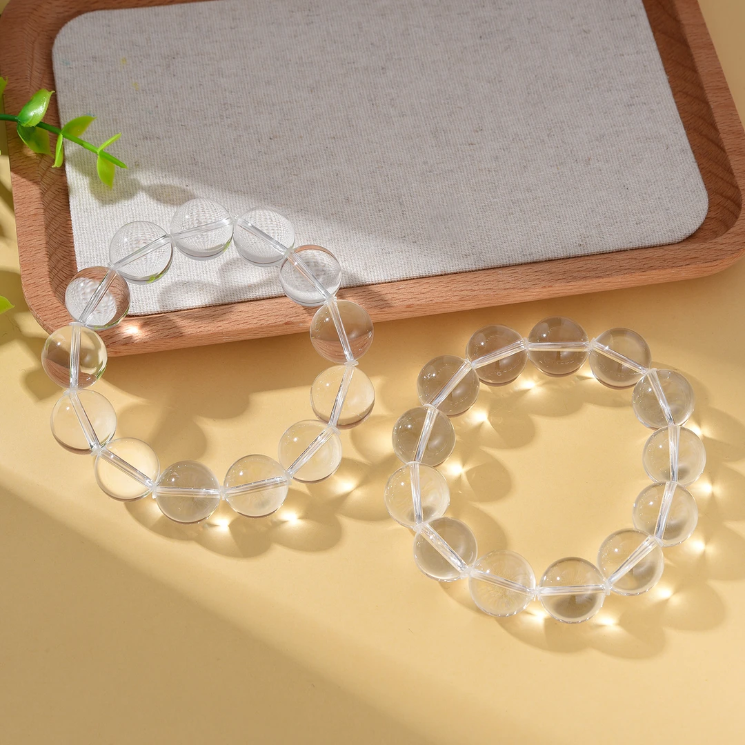 【婉葶珠宝】白水晶手串（多样性发一）