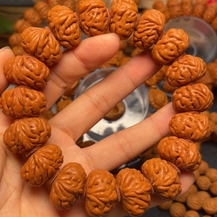 桃核手串龙纹桃核10