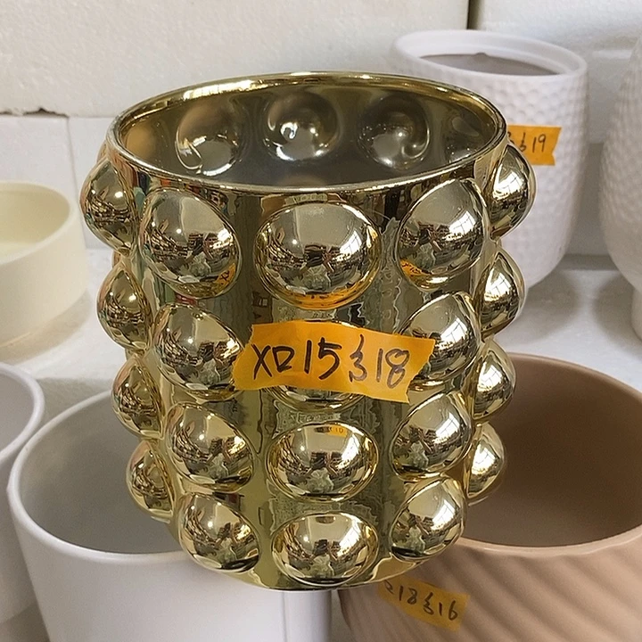摆件陶盆有孔 微瑕介意勿拍