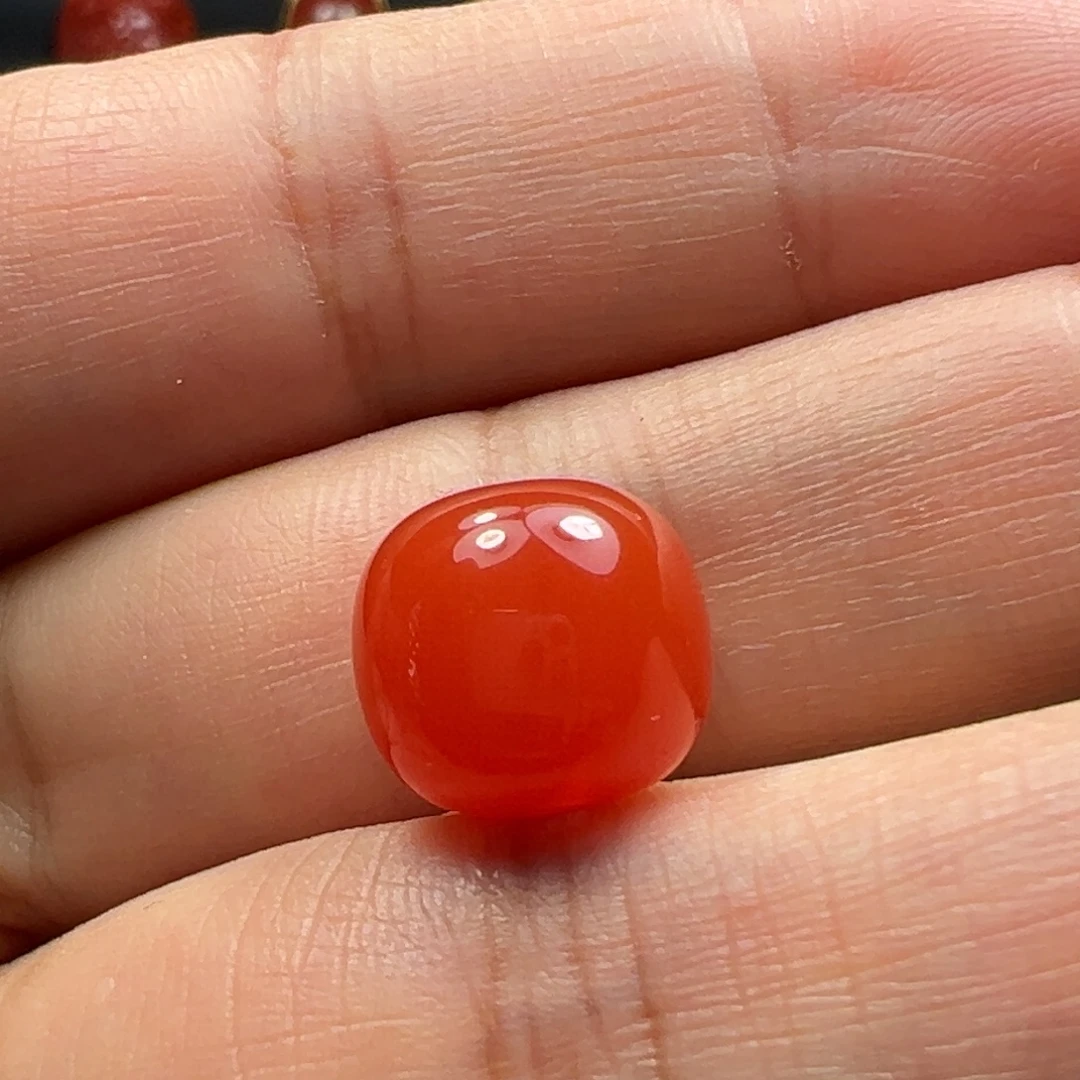 南红玛瑙未镶嵌珠子