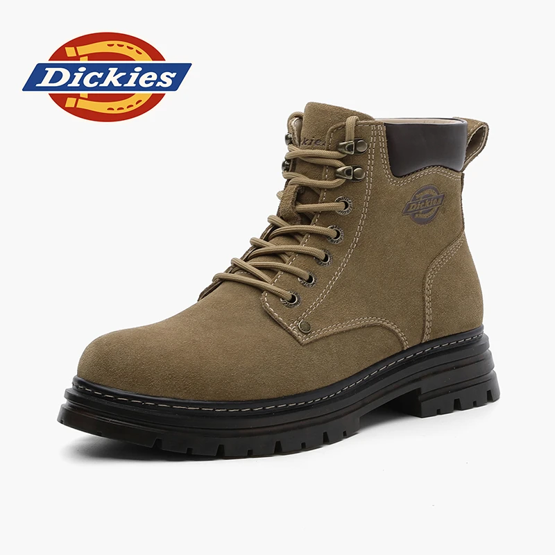 Dickies男鞋冬季时尚复古马丁靴男英伦风户外短靴防滑厚底登山靴商品图