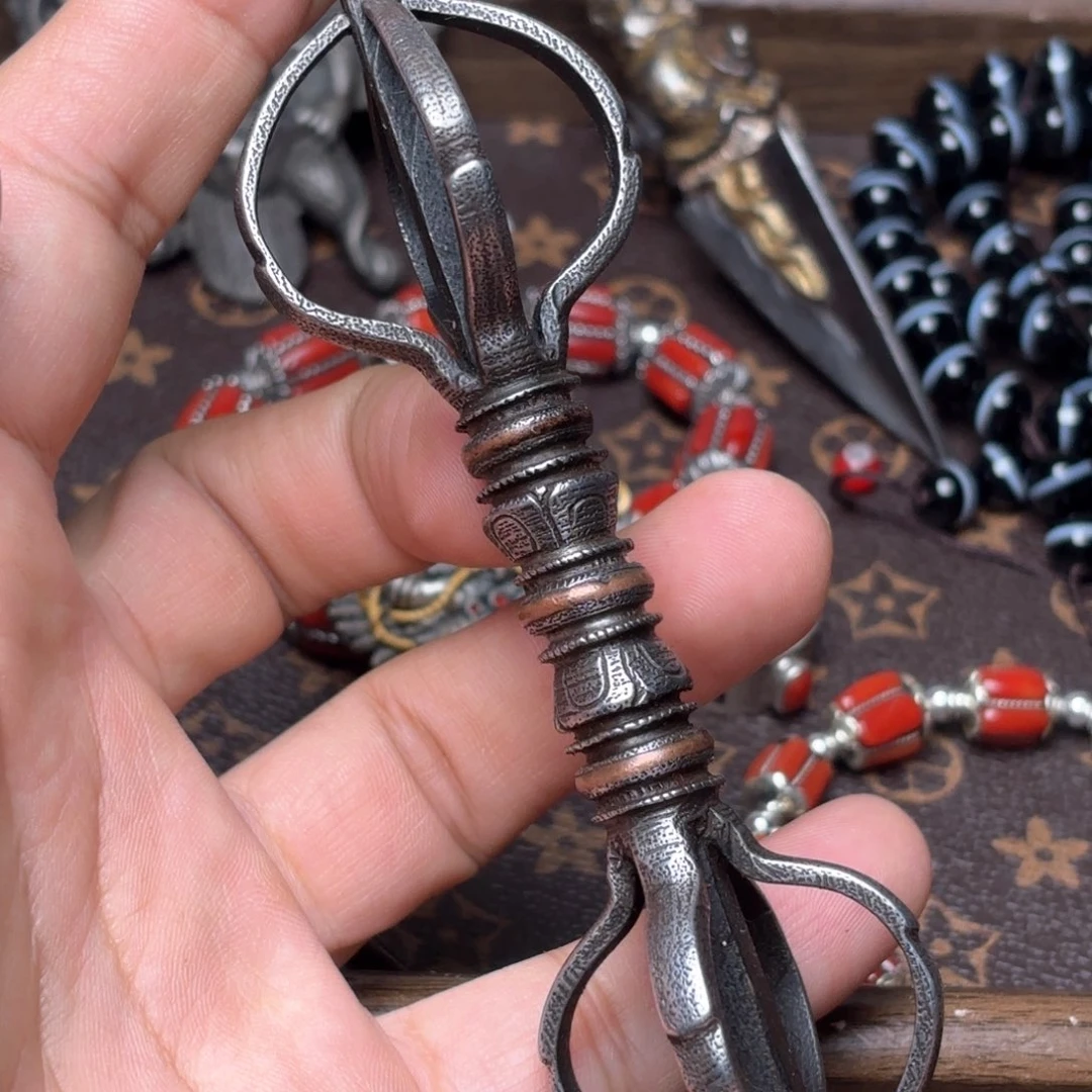 铜星月菩提挂件菩提