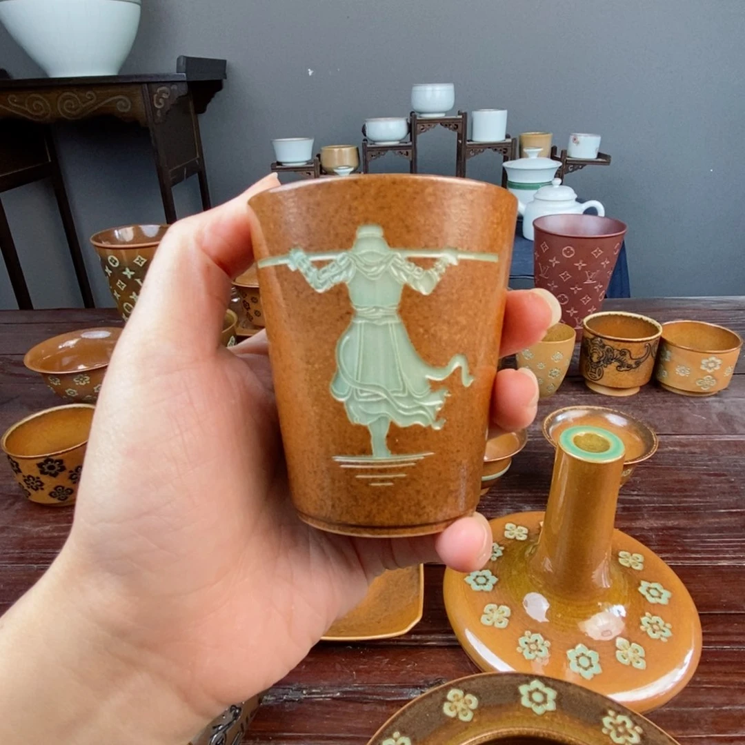 朱砂胎草木灰悟空 口部变形