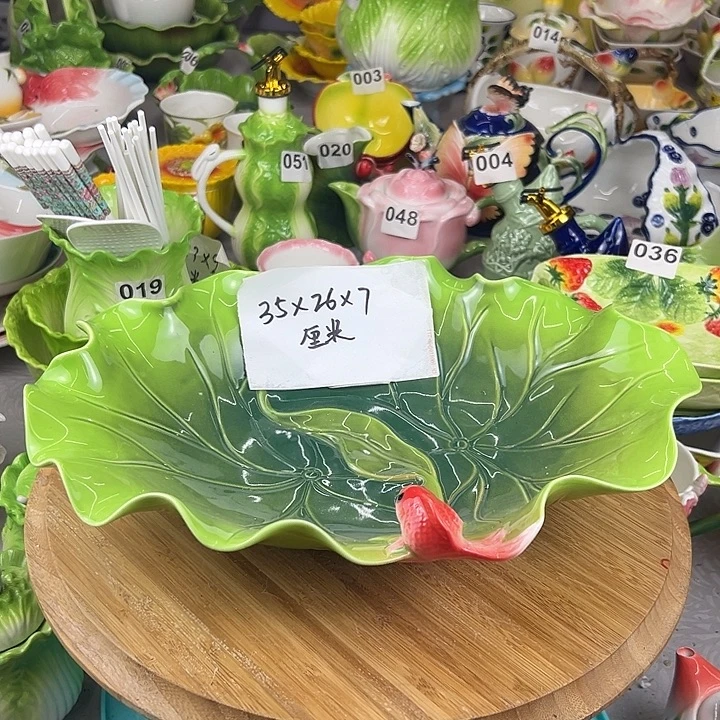 高温瓷手柄款潮州创艺陶瓷餐具