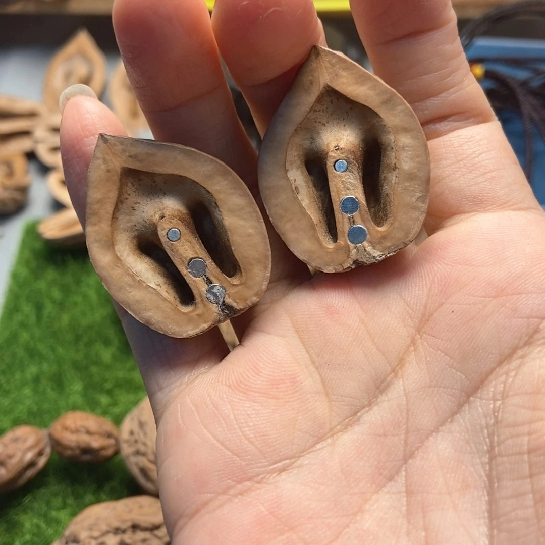 文玩核桃吊坠文***藏秋子