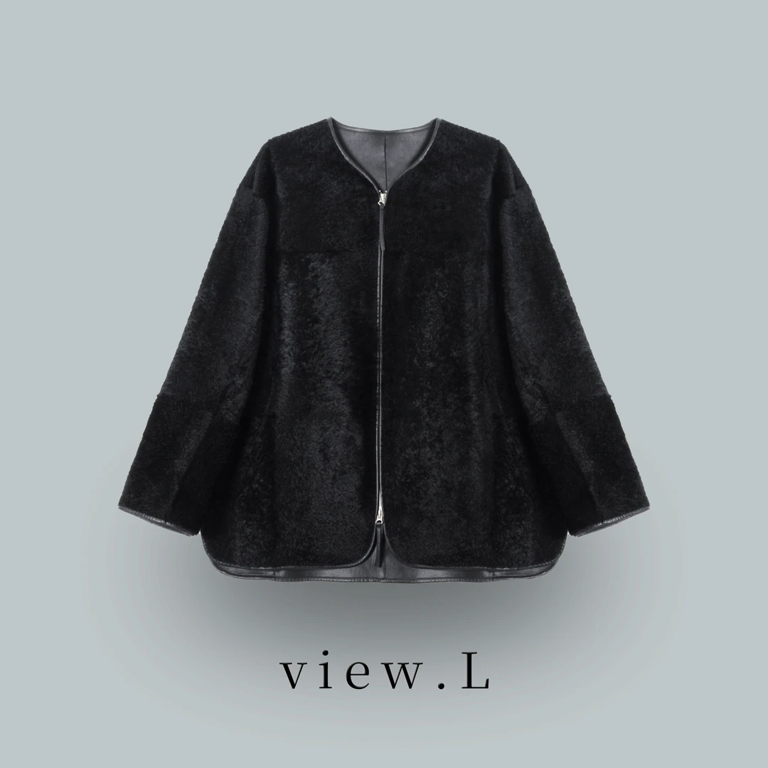 view.l25 “殿堂级”进口拉贡皮草外套 W2750