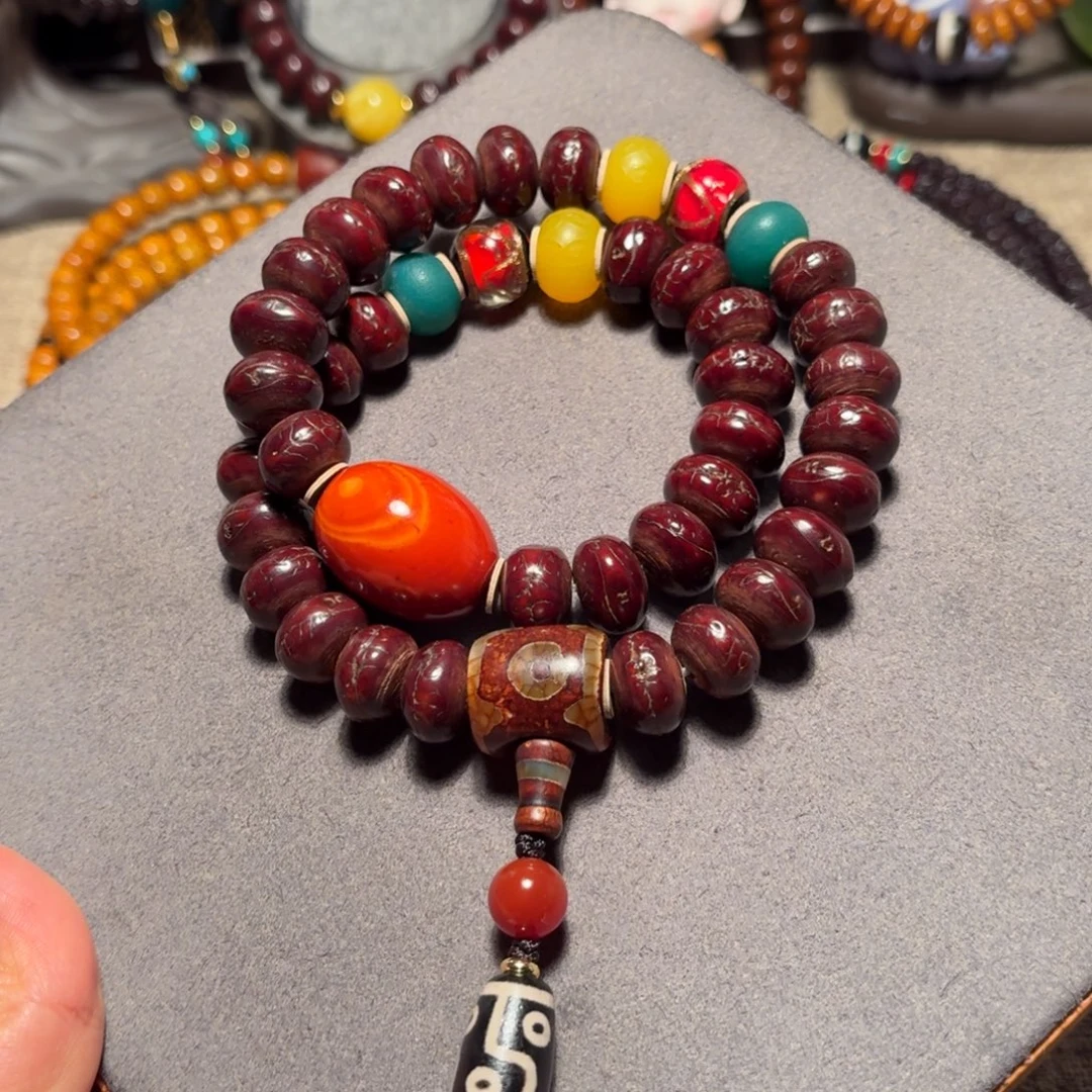 —***—凤眼菩提吊坠凤眼手持13mm