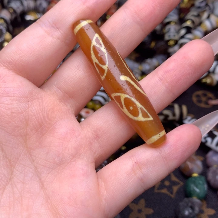 玛瑙/玉髓未镶嵌发一条