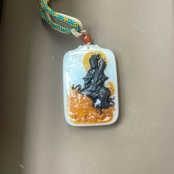 观音挂件和田玉首饰珠宝D2
