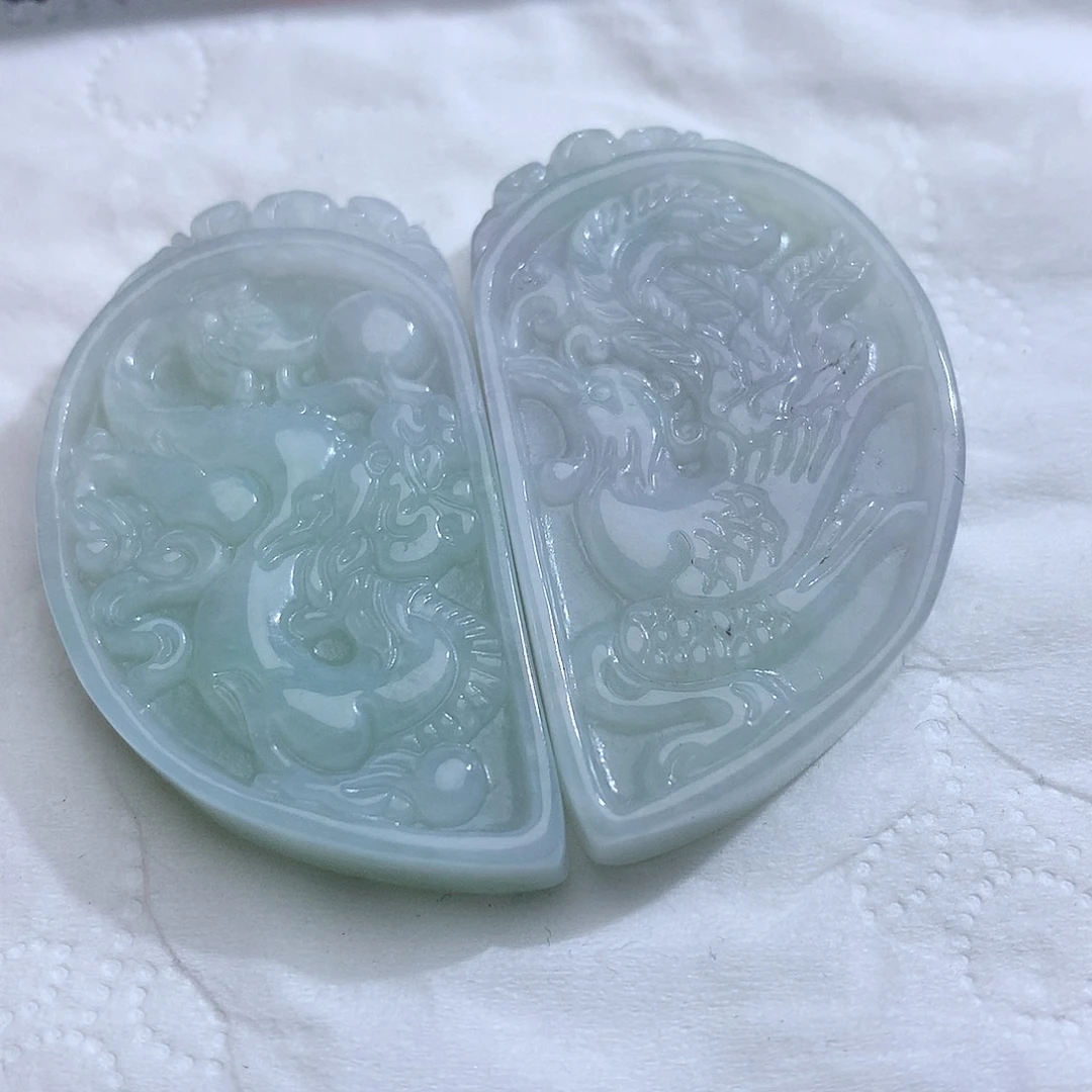 翡翠未镶嵌颈饰177