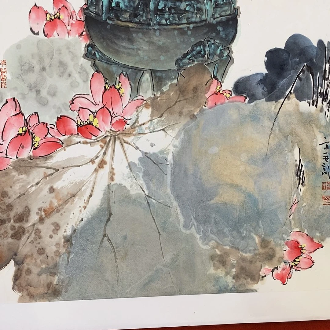 国画在**情肉酱是很棒滴啦小