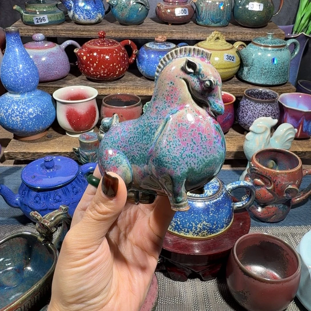 宝***姐茗欣钧窑高温钧瓷