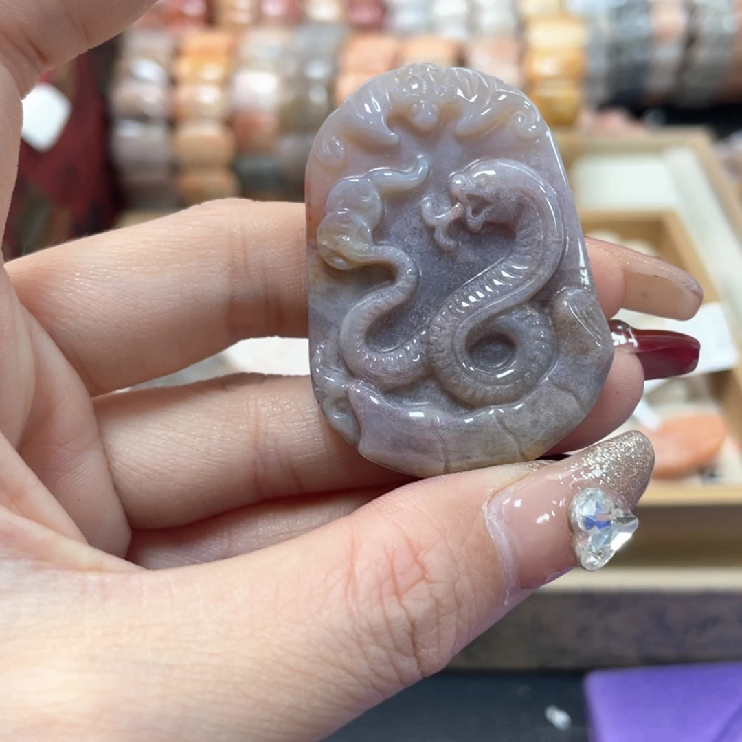 硅化珊瑚（珊瑚玉）手链未镶嵌幸***门510