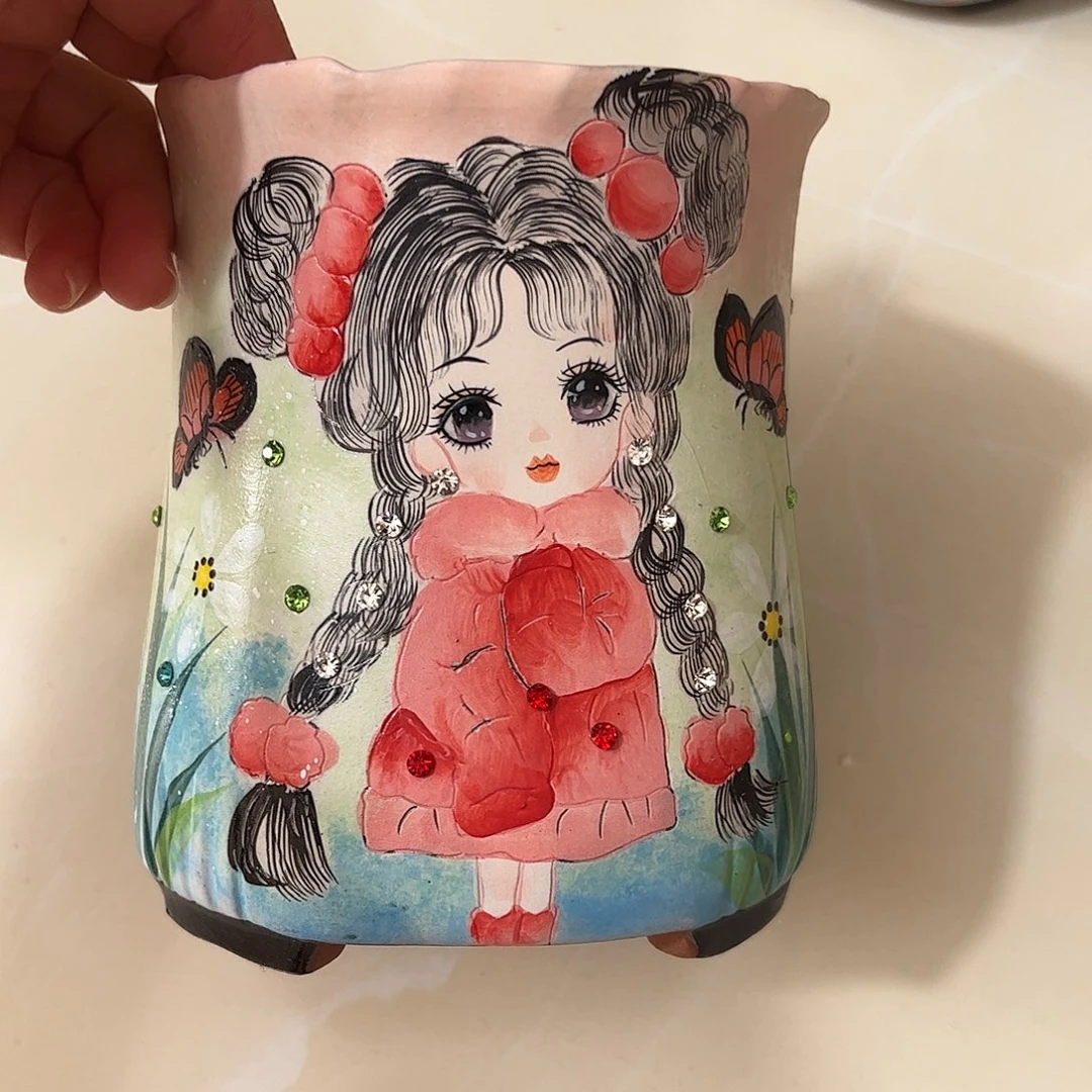 景德镇陶瓷花盆景德镇陶瓷花盆