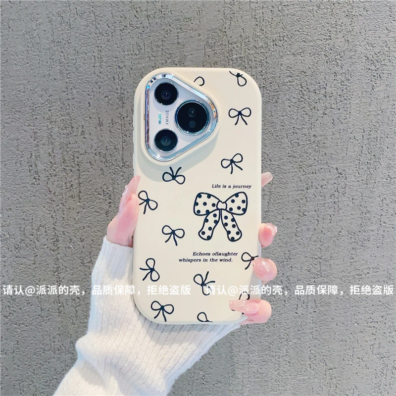 （华为P系列）银镜小胖墩适用华为Pura70/华为P60/P50/P40手机壳潮