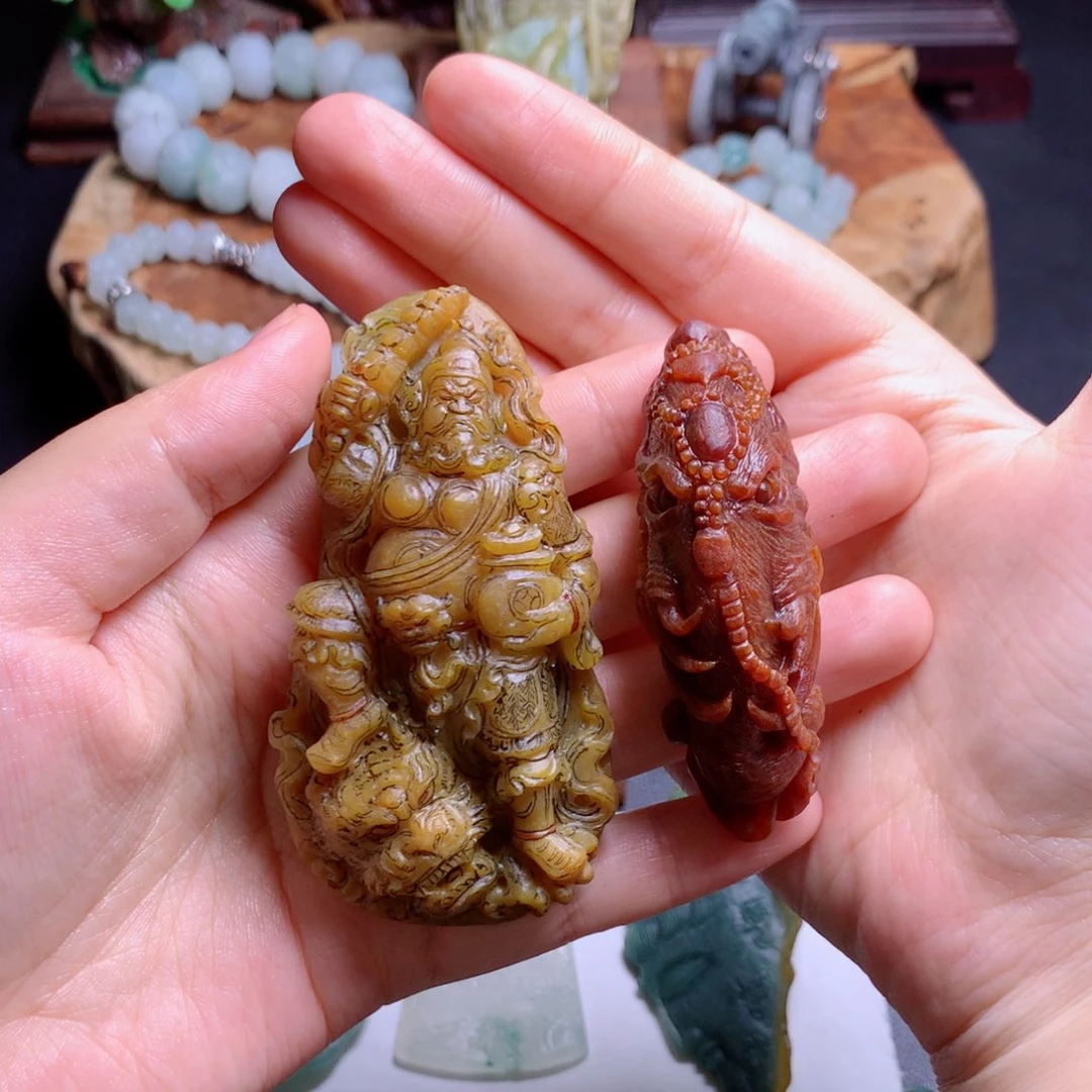定制翡翠未镶嵌愤***葱翡翠