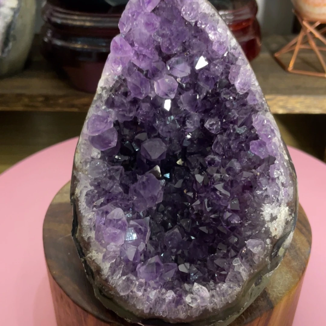 大型摆件（非配饰）紫晶未镶嵌