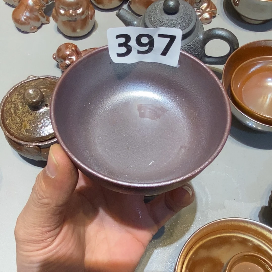柴烧茶具陶瓷杯子