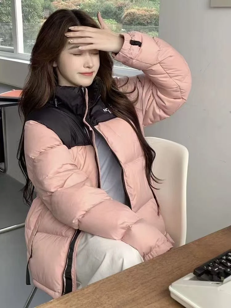 2025新款1996外套情侣男女防风防水保暖面包服情侣羽绒服