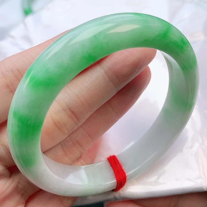 翡翠手镯未镶嵌55圈口882591