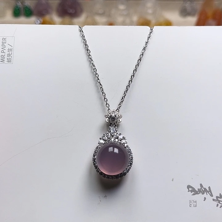 玛瑙/玉髓合金颈饰