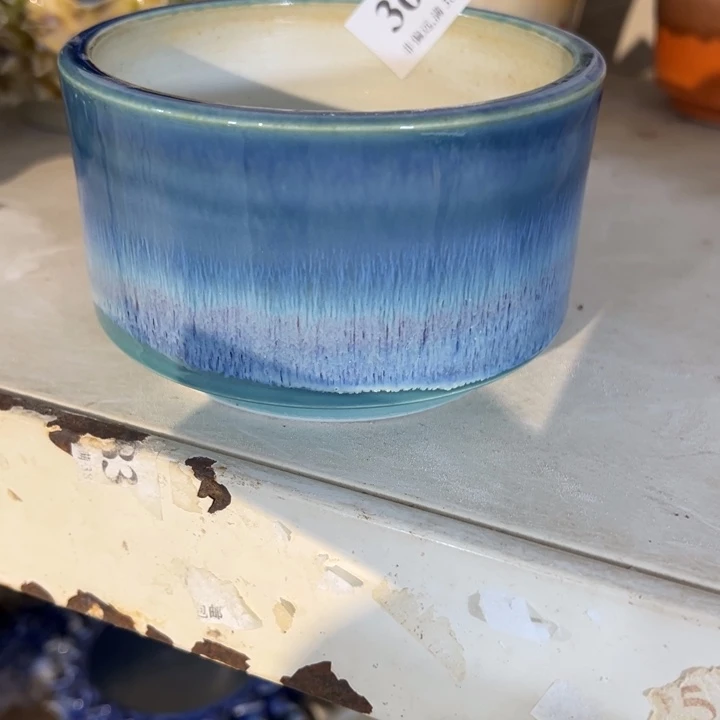 口10高7 手工花盆满30包邮