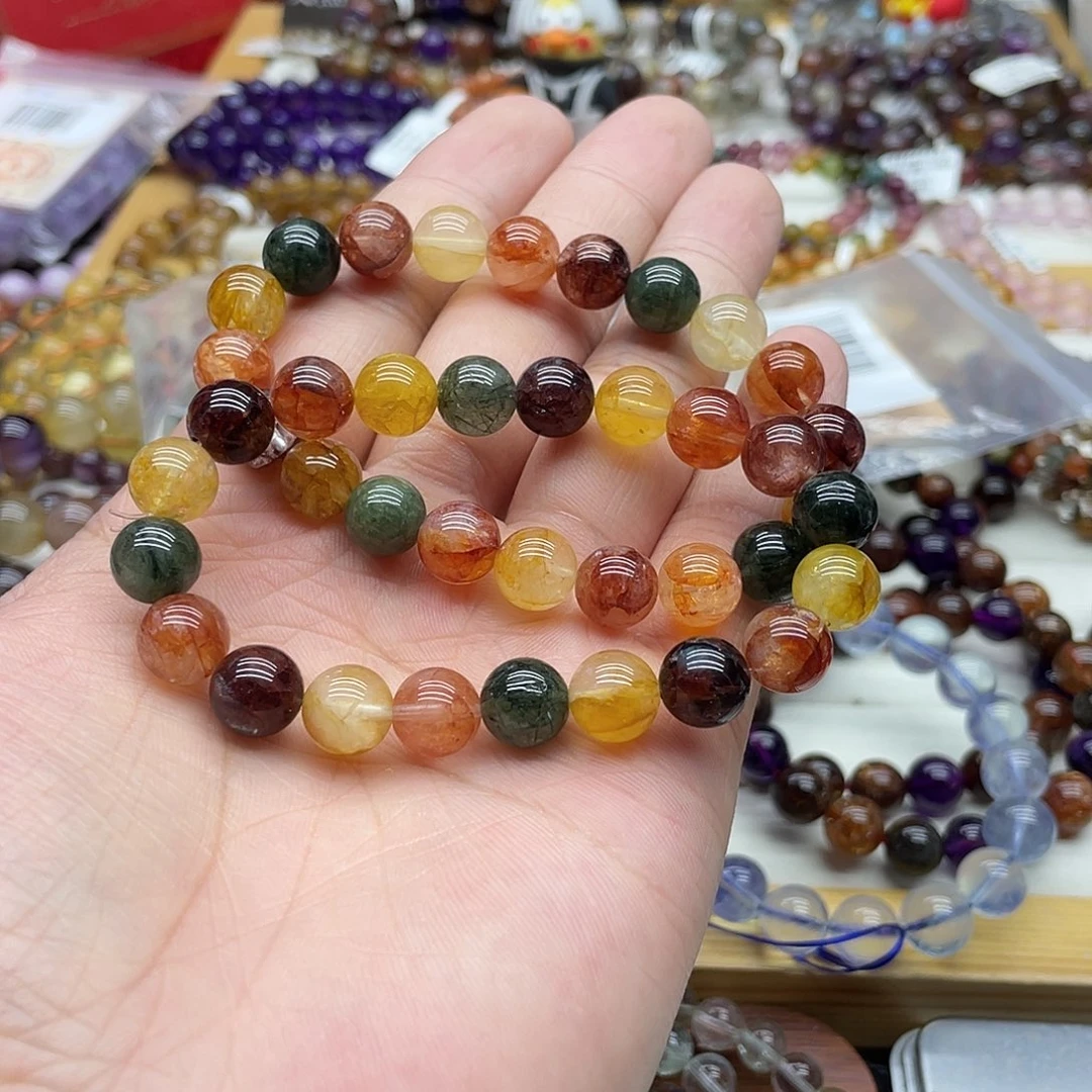 未镶嵌手链水晶多样性发货发一条