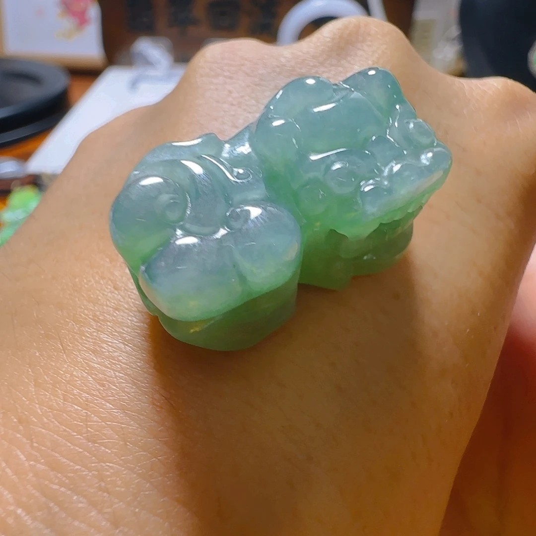萝***宝翡翠未镶嵌颈饰翡翠15