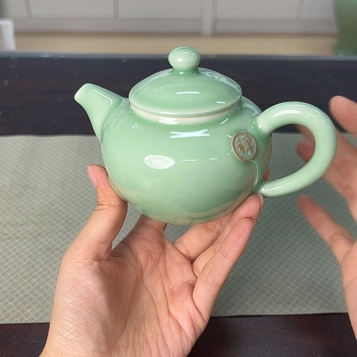 龙泉云间青瓷小米茶器