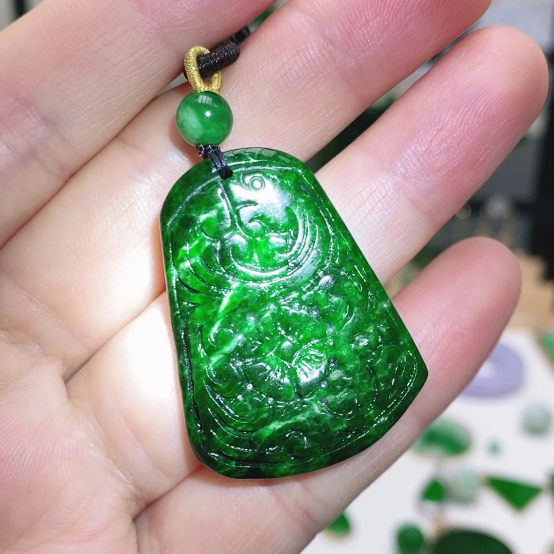 翡翠未镶嵌耳饰挂件