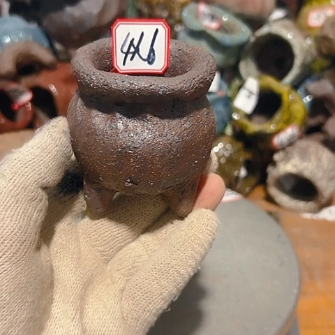 粗陶花盆制作就这样的