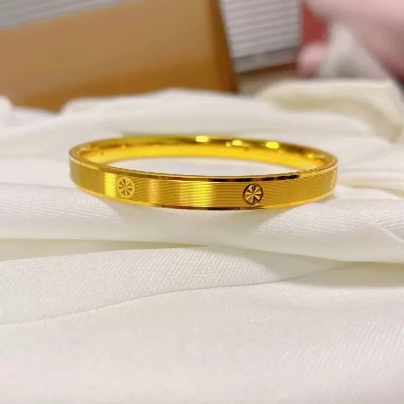 【金展珠宝】足金 米字手镯