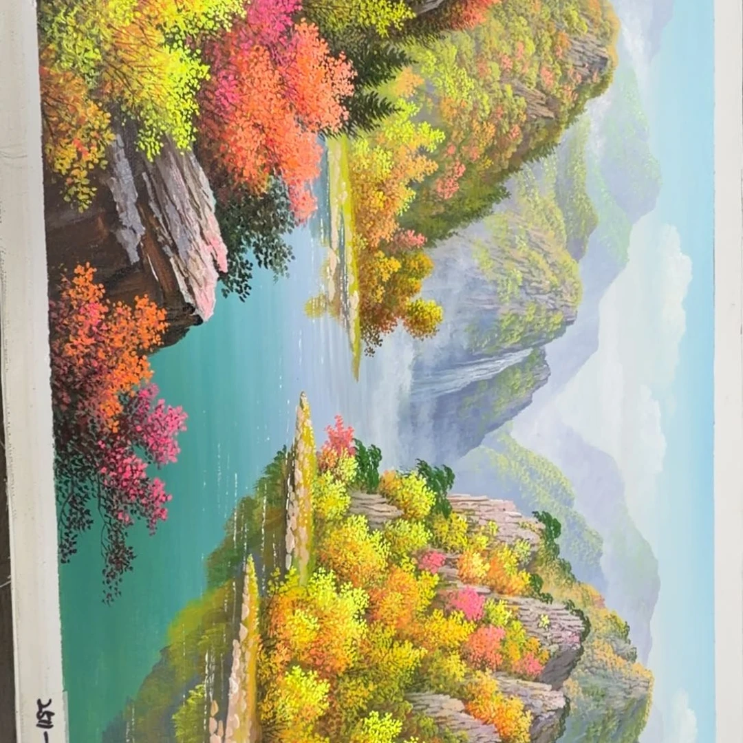 油画我也想要这样一