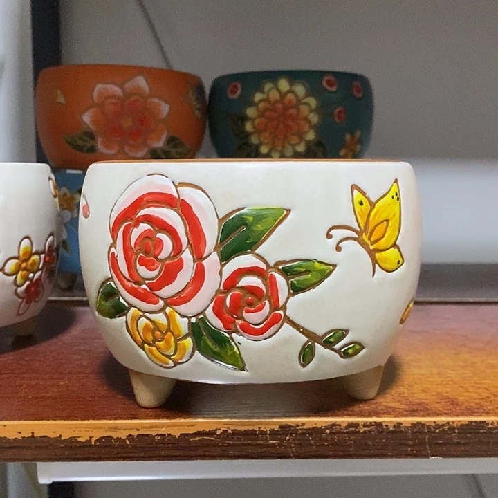 韩式多肉植物花盆